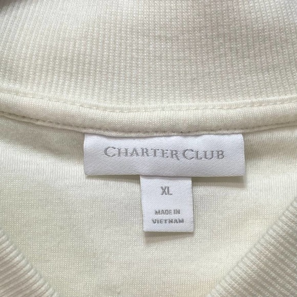Charter Club Women's Cloud Knit Long Sleeve Textured Bomber Jacket SZ XL - Picture 5 of 7